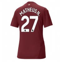 Echipament fotbal Manchester City Matheus Nunes #27 Tricou Treilea 2024-25 pentru femei maneca scurta